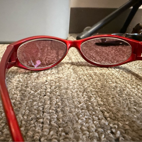 Stylish Red Sunglasses Killerloop brand, Prescription main image 4